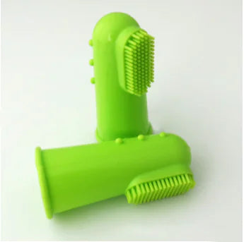 Brosse à dents doigtier pour animaux