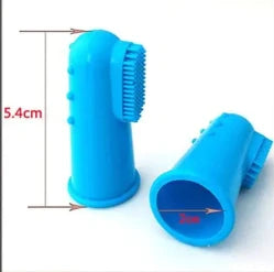 Brosse à dents doigtier pour animaux