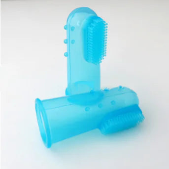 Brosse à dents doigtier pour animaux