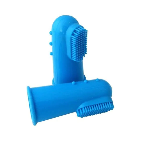 Brosse à dents doigtier pour animaux